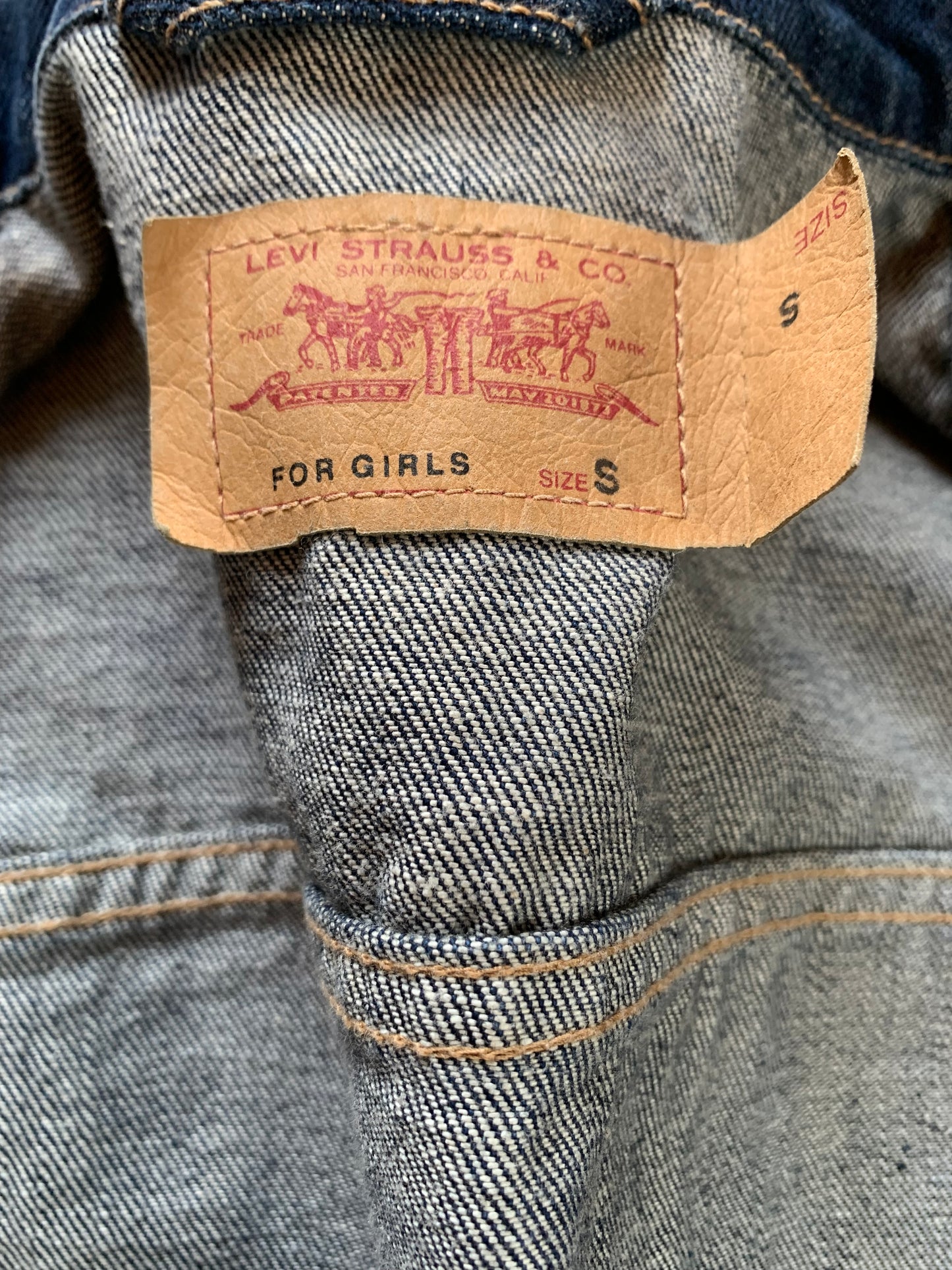 Levi’s giacca in denim