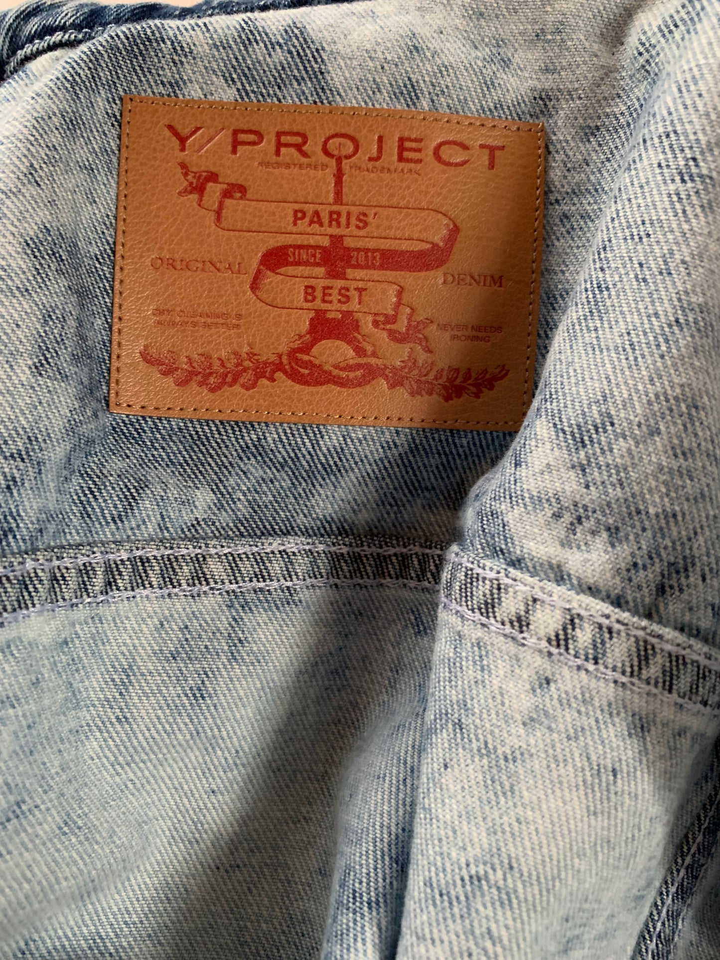 Y/Project giacca in denim